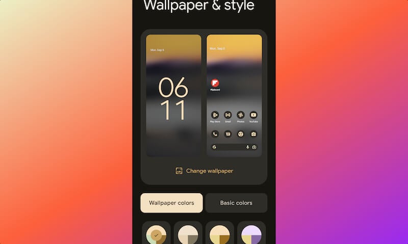 fonds d'écran android 13