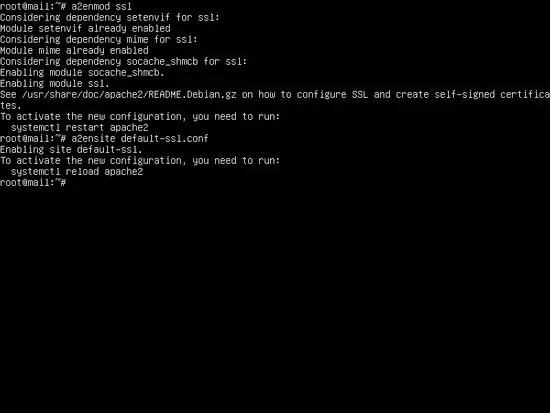 Activer SSL dans apache