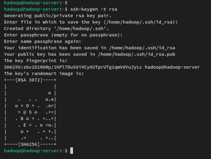 генерация ssh ключа