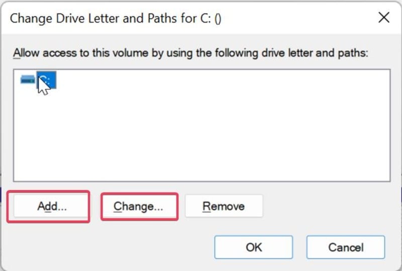 8 Möglichkeiten zur Behebung des Fehlers „Der lokale Gerätename wird bereits verwendet“ in Windows - Laufwerksbuchstaben in der Datenträgerverwaltung hinzufügen oder ändern