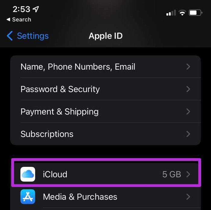 iPhone, das nicht auf iCloud sichert