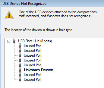 Cómo solucionar el error de dispositivo USB no reconocido en Windows