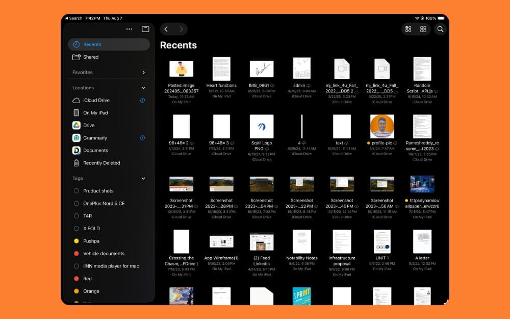 iPadOS 26용 새로운 파일 관리자 앱