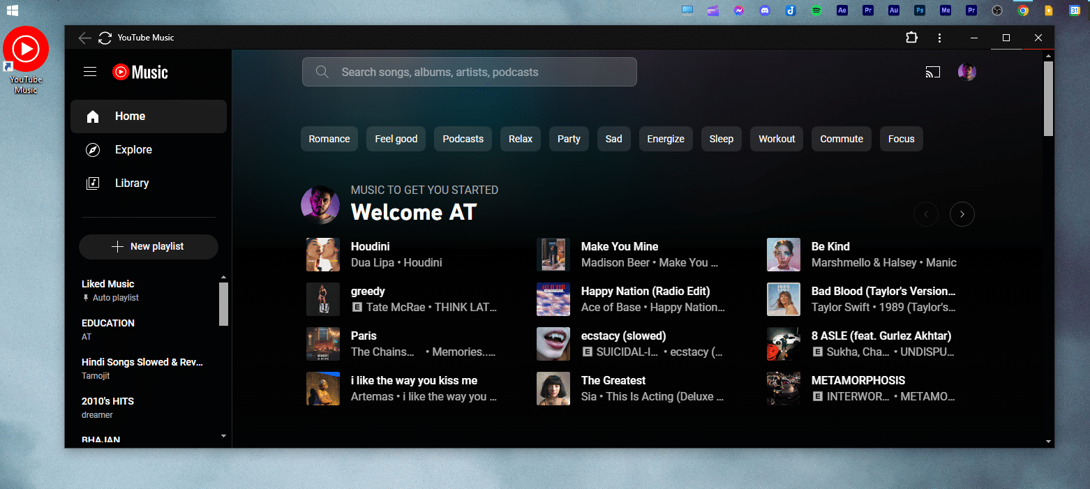 App YouTube Music