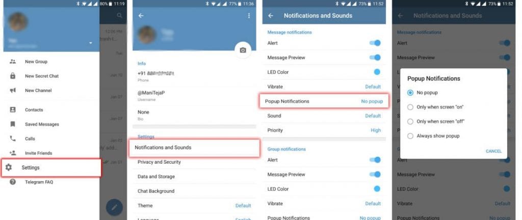 10 Trucchi Fighi dell'App Telegram Messenger
