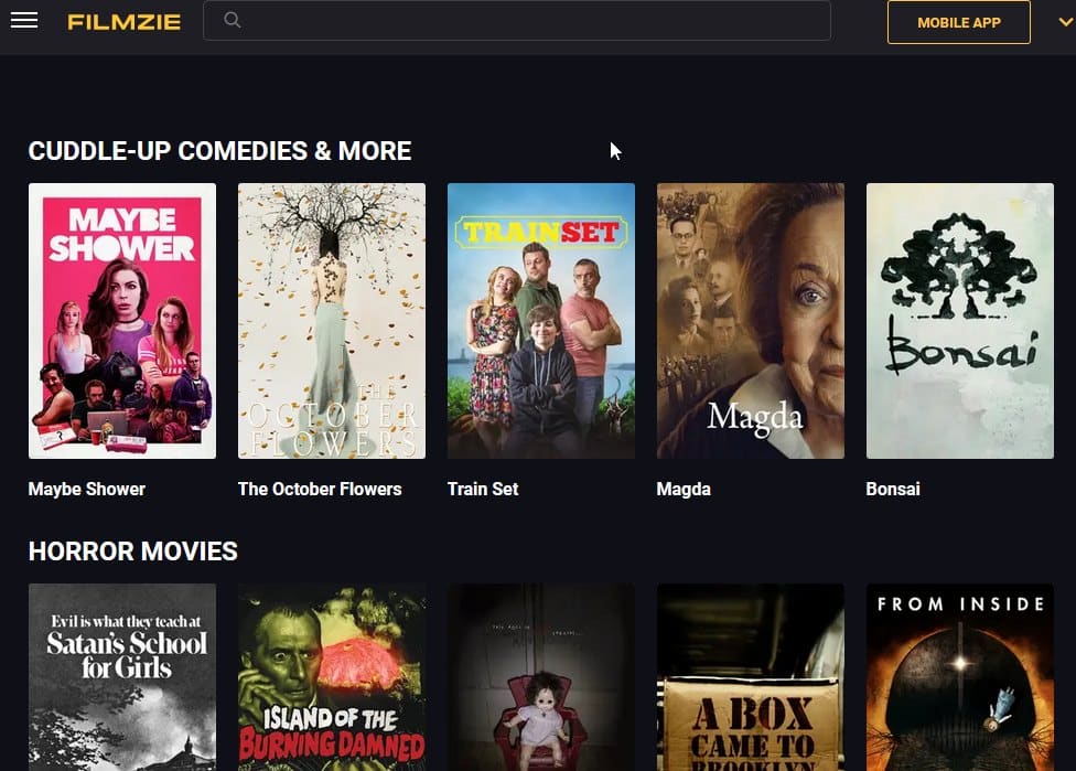 Assistir filmes no Filmzie