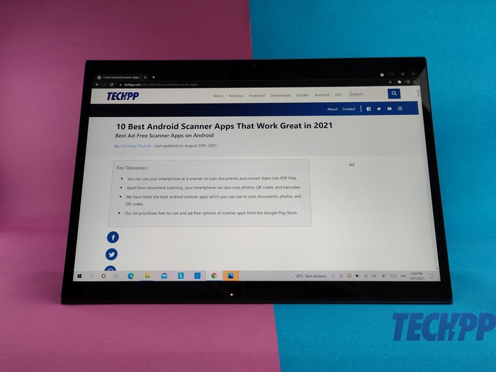 critique lenovo yoga duet 7i : convertible léger, facilement portable ! - critique lenovo yoga duet 7i 3