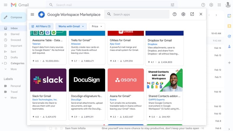 google workspace marketplace