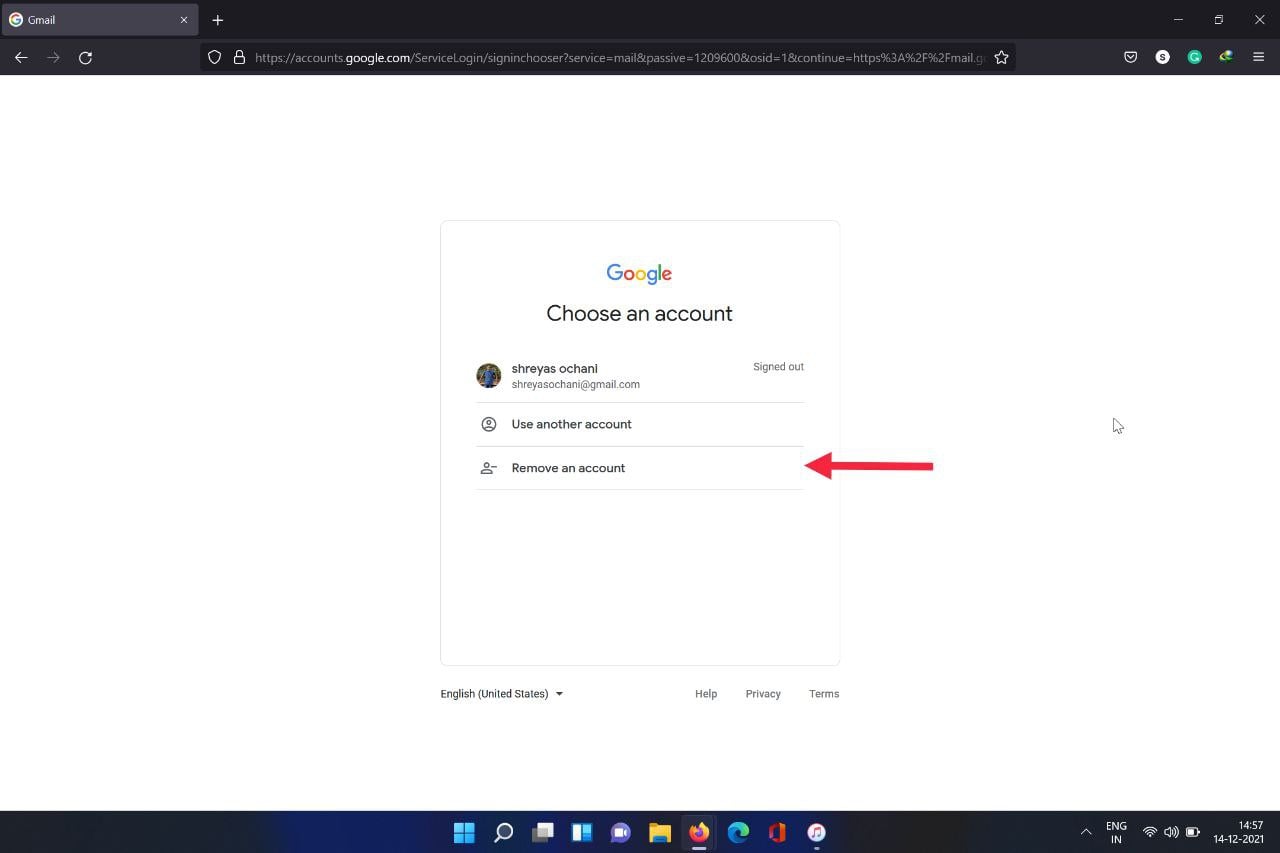 gmail 계정 제거 pc