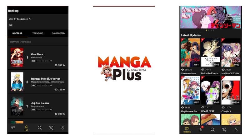 SHUEISHAのManga Plus