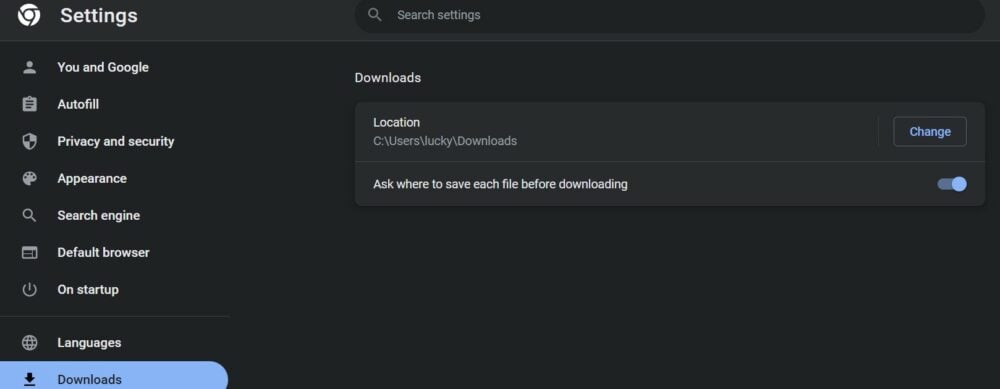 downloads do google chrome windows