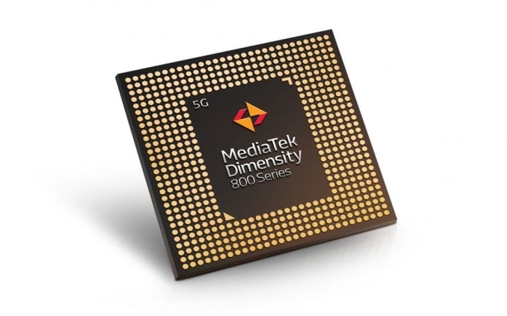 mediaTek annuncia il chipset dimensity 800 5g per smartphone di fascia media - dimensity 800