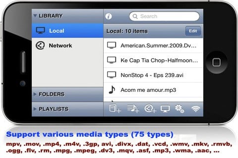 buzz player - dlna streaming app