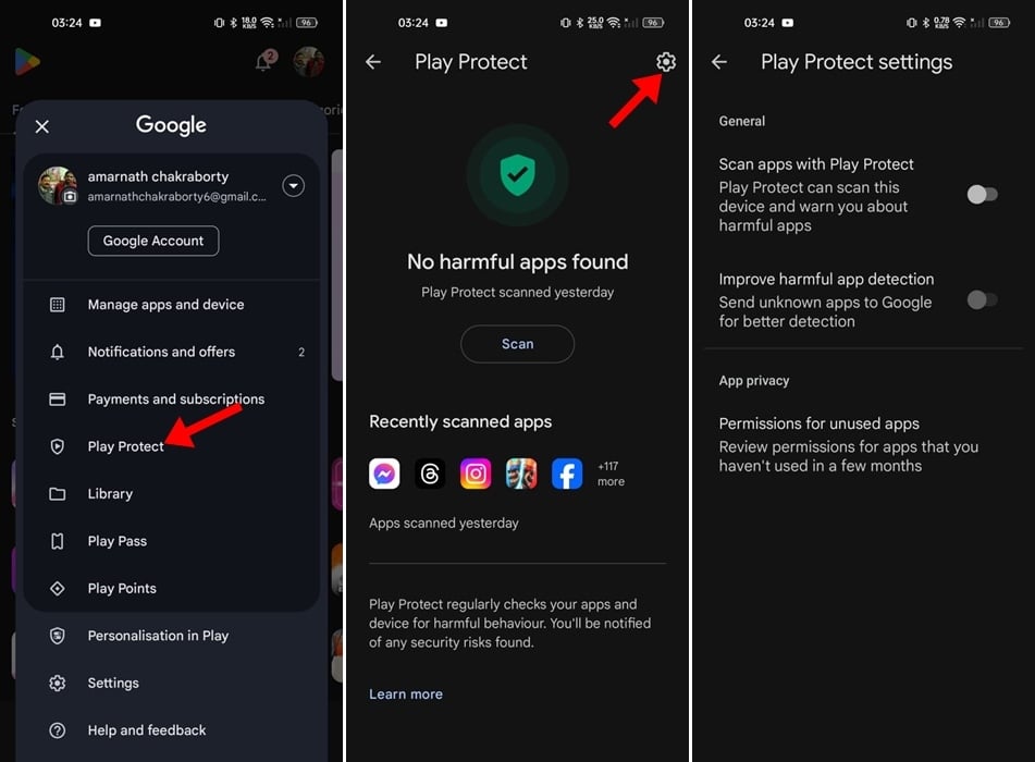 Migliorare il rilevamento delle app dannose