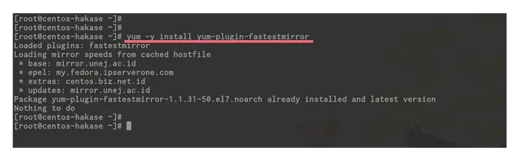 すべてのパッケージを更新