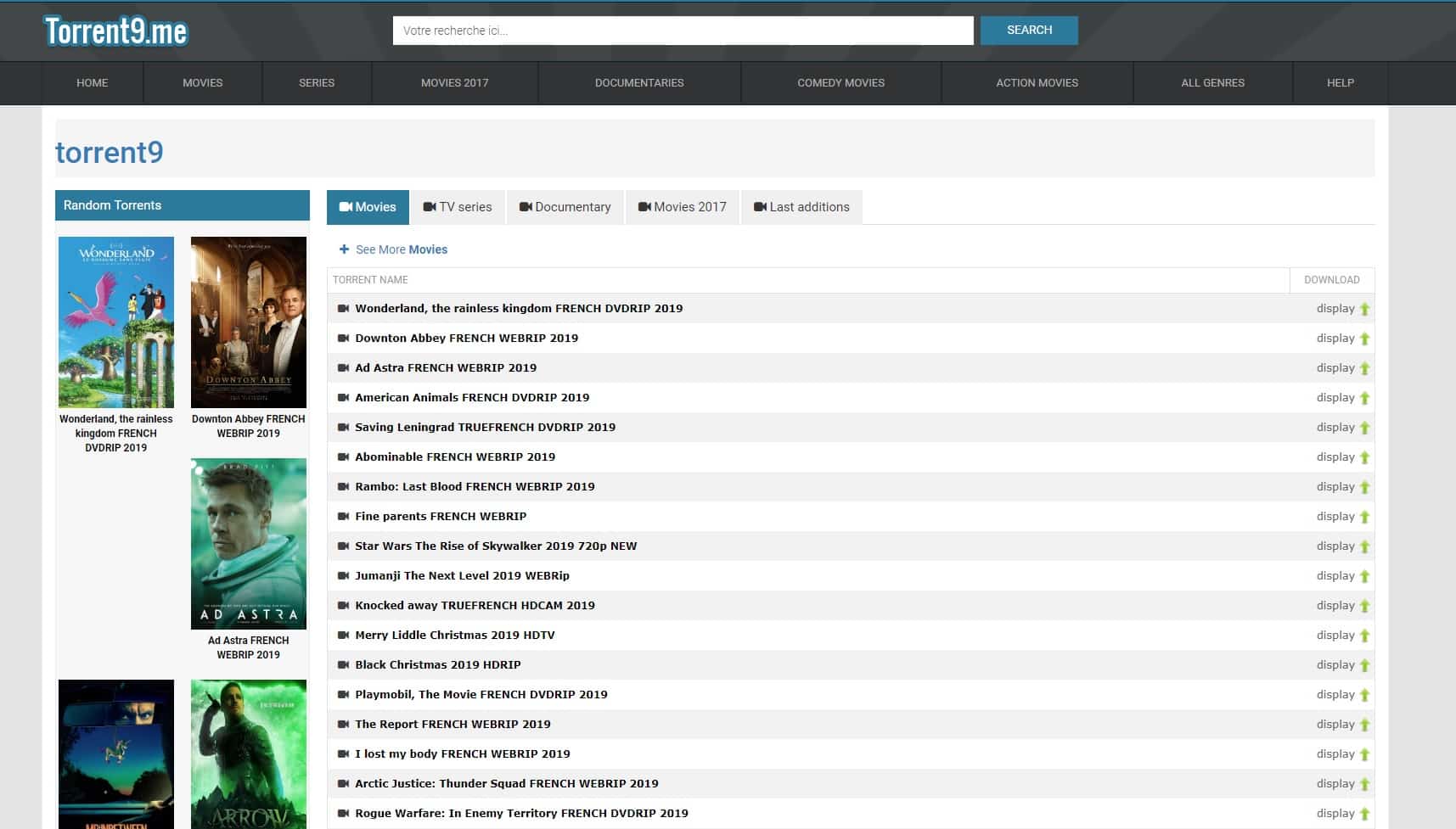 Sites Proxy e Espelho do Torrent9