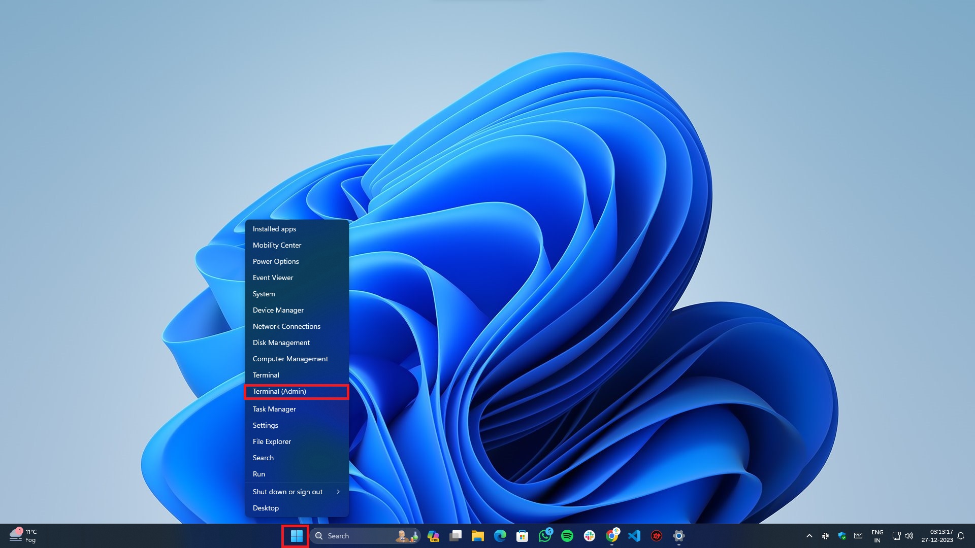 Beheben des Clock Watchdog Timeout unter Windows - Windows-Terminal/ Eingabeaufforderung mit Administratorrechten öffnen