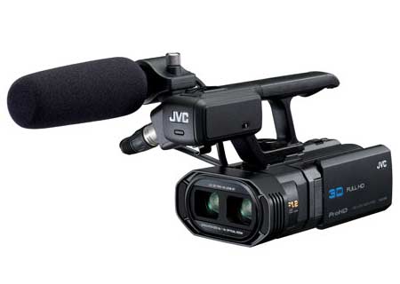 i 7 migliori camcorder 3d e come funzionano - jvc pro cam prohd gy hmz1u 3d camcorder digitale