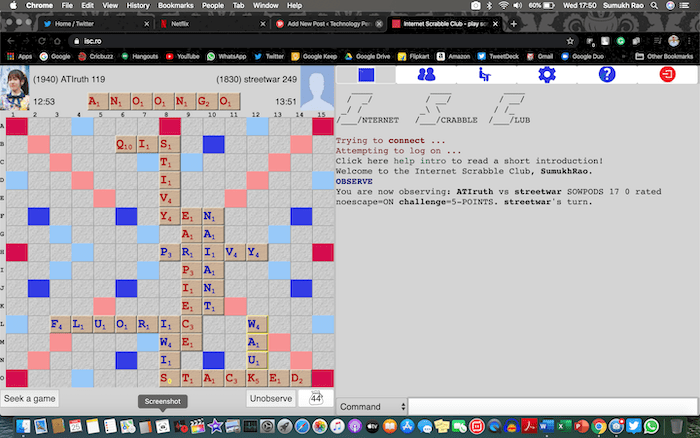 친구와 함께 할 수 있는 최고의 온라인 멀티플레이어 게임 5선 - scrabble