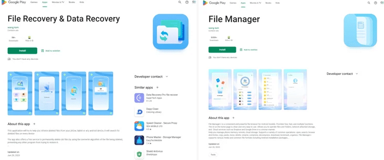 Android Apps Malware