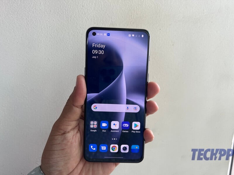 affichage oneplus nord 2t