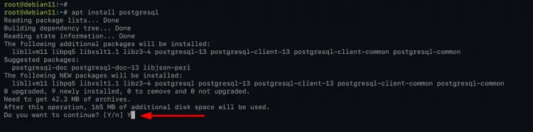 Установка PostgreSQL