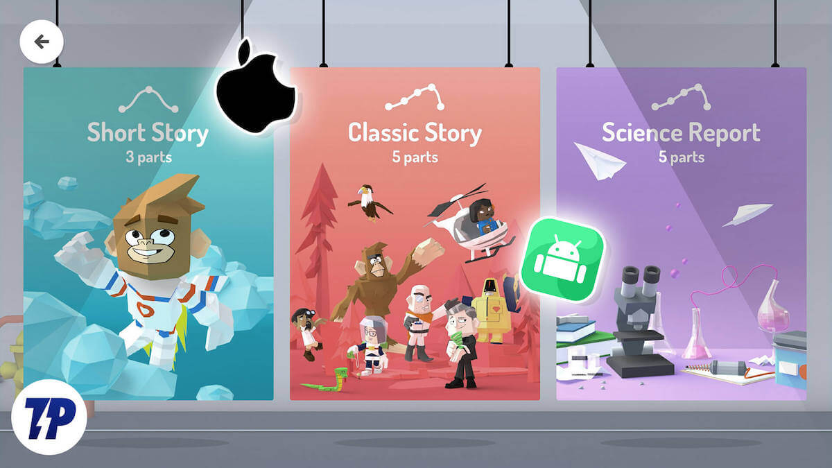 meilleures applications de récit pour enfants