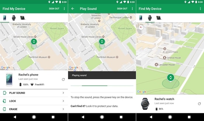 beste smartphone diebstahlschutz apps für iphone und android - finde mein telefon haupt
