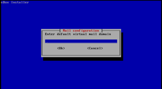 Standard-Mail-virtuellen Domänennamen festlegen