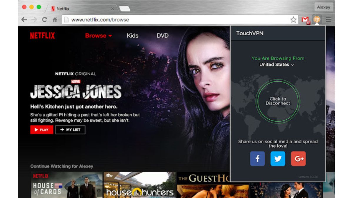 touch vpn für google chrome