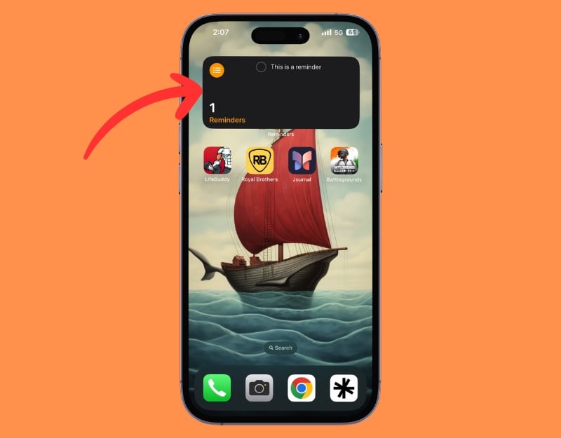 erinnerungen widget