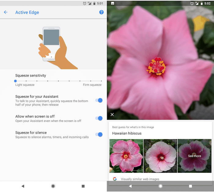 google pixel 2 review: essentially perfect - google pixel2 software screenshots