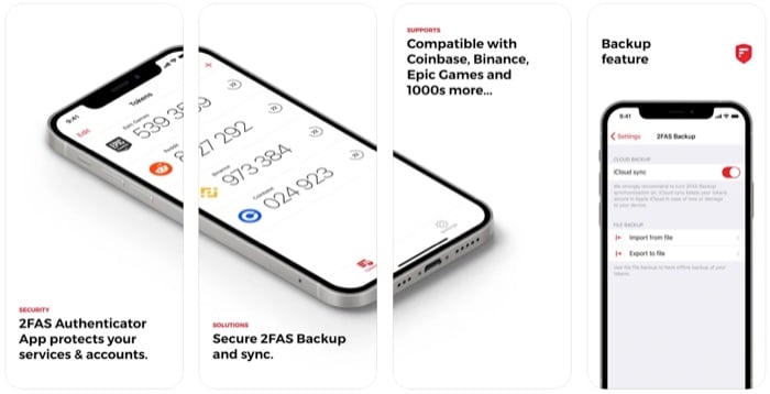 2fas authentifikator