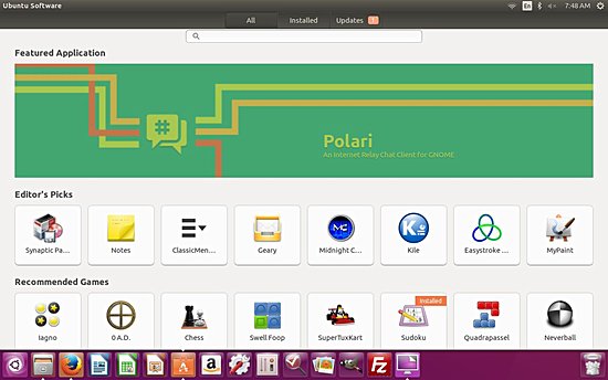 Центр программного обеспечения Ubuntu