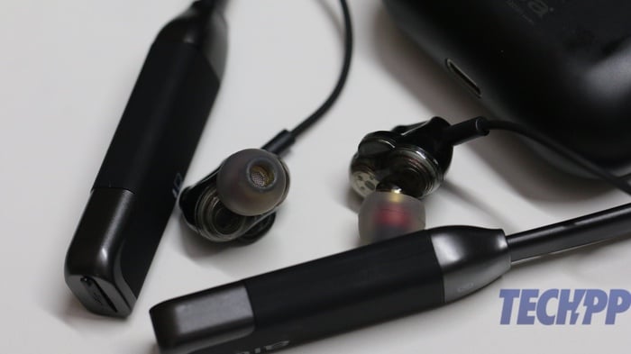 aiwa at-x80fanc tws und esbt-460 quad driver wireless earphones review - aiwa tws review 6