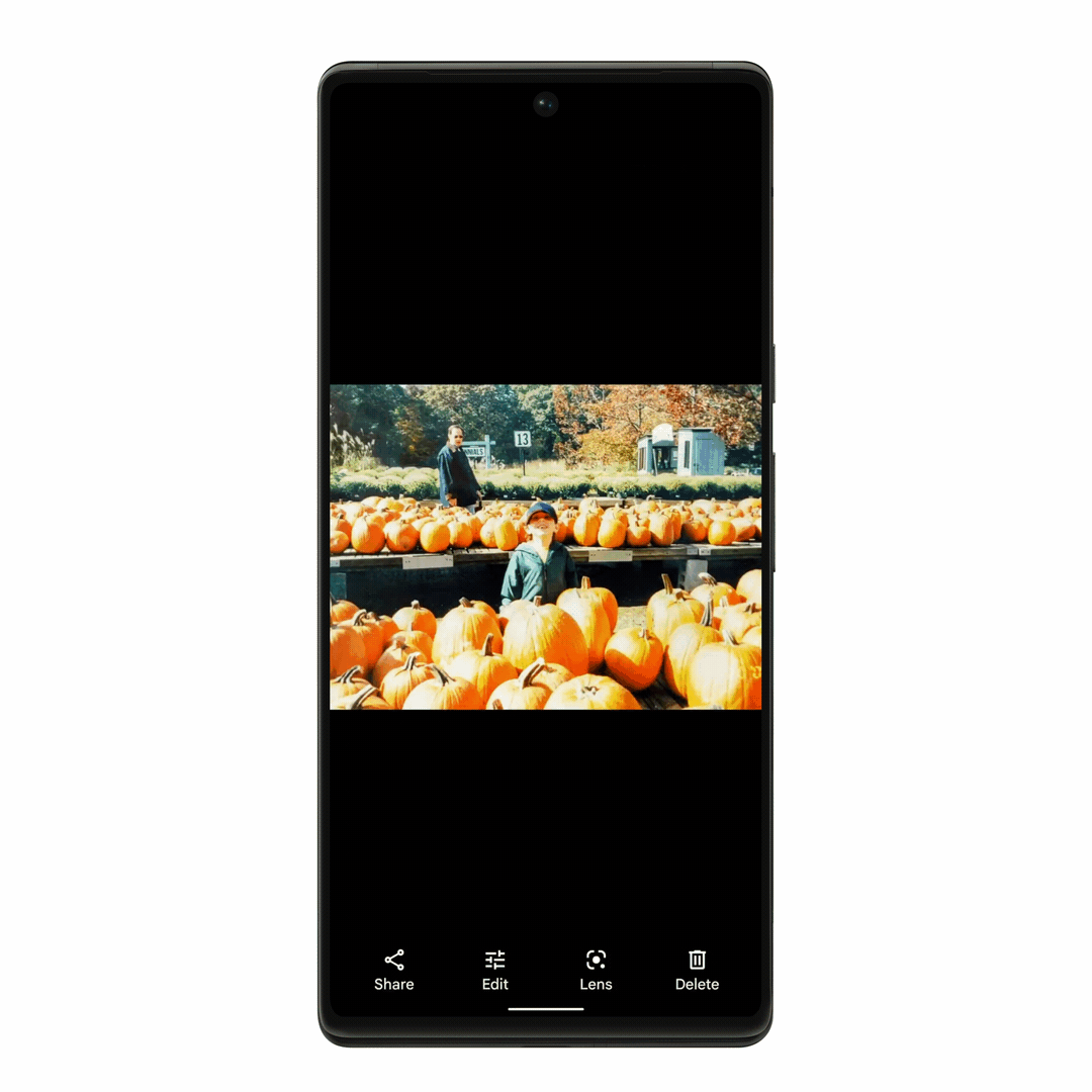 magic eraser tool in action on pixel 6