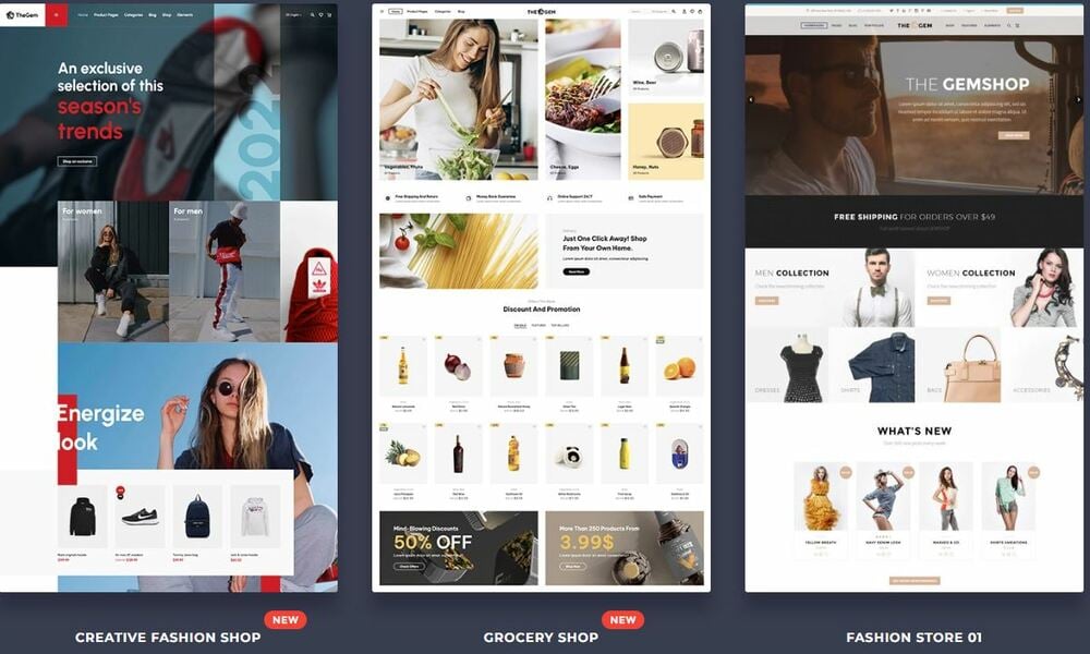 最高のWordPress eCommerceテーマ - TheGem