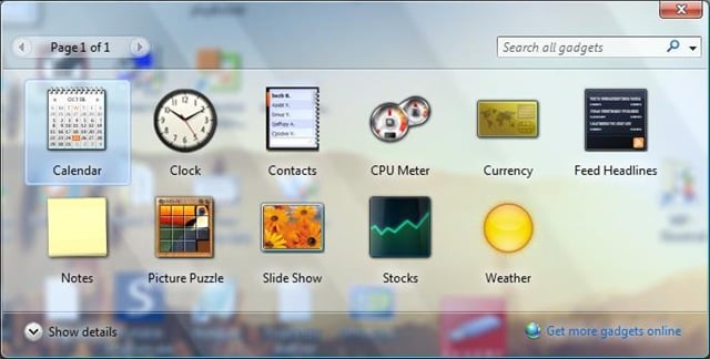gadgets-windows-7