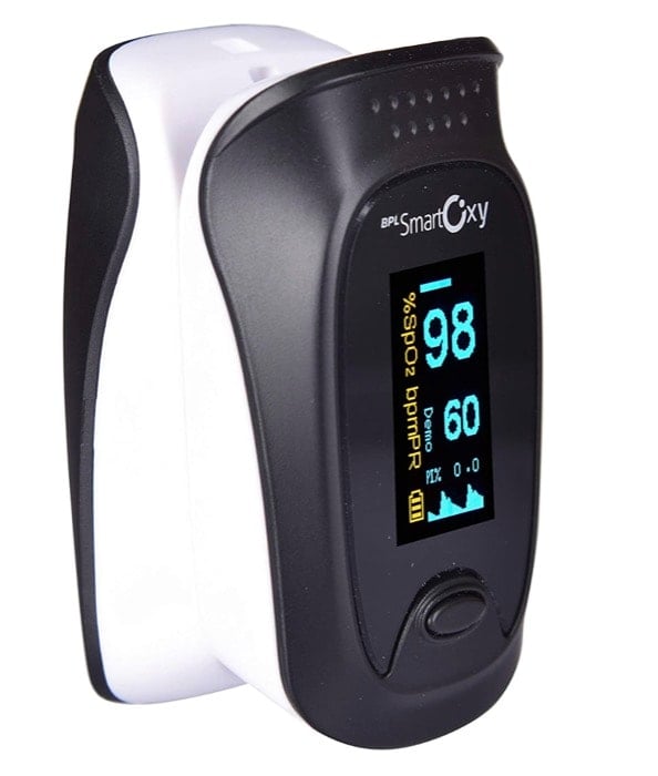 oxímetro de pulso bpl smart oxy