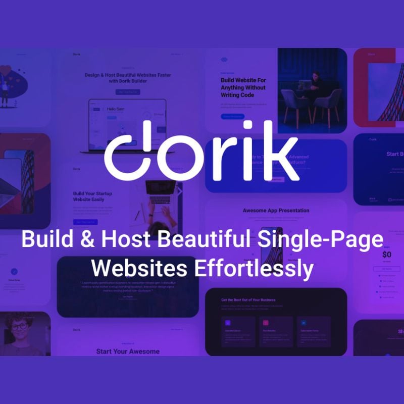 costruttore di siti web dorik