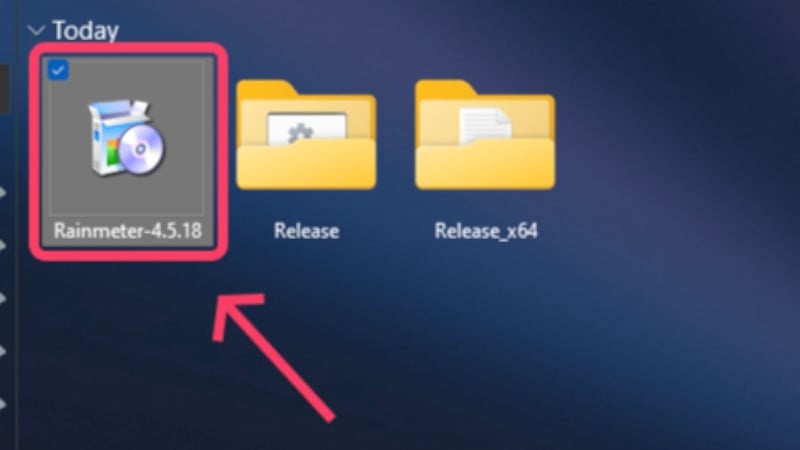 Rainmeterをインストール