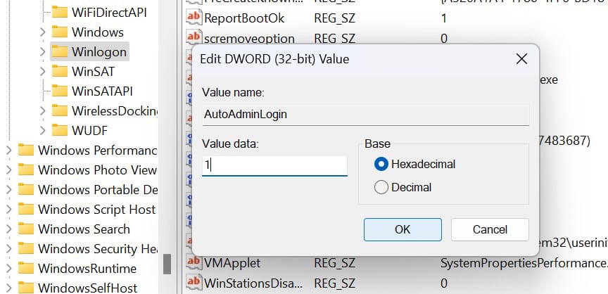 Aktivieren Sie die automatische Anmeldung in Windows 11