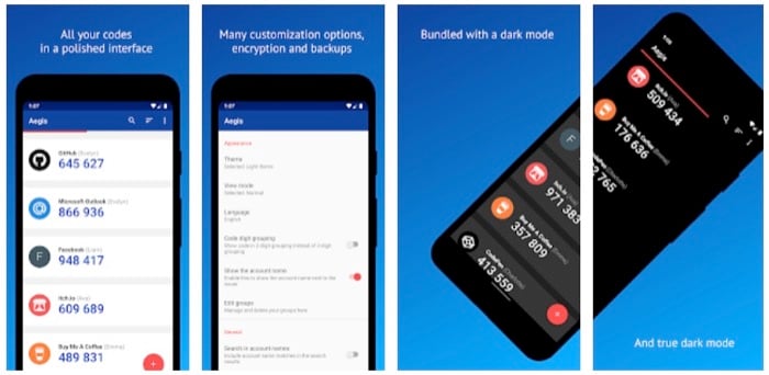 aegis 2fa authentifizierungs-app