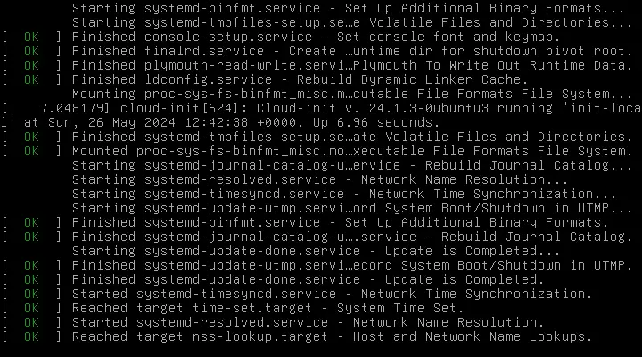 Ubuntu 24.04 booten