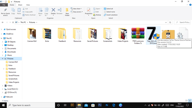 Windows 10 Icon-Pakete