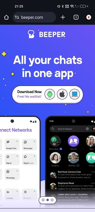 baixar e instalar o aplicativo Beeper