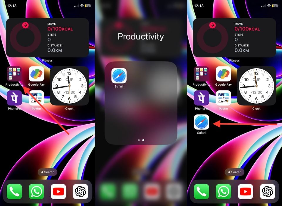 dossiers d'applications