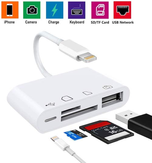 Möchten Sie Ihr 32 GB iPad in ein Notebook verwandeln? Greifen Sie zu diesen fünf Zubehörteilen! - Lightning auf USB