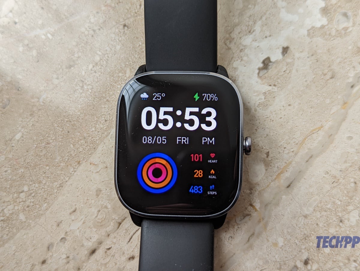 avis amazfit gts 4 mini