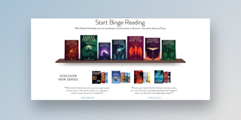 kindle unlimited catalog